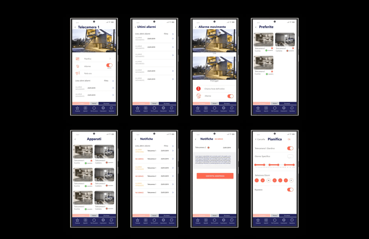 Visionet App - Notifiche e allarmi Visionet App - Notifiche e allarmi
