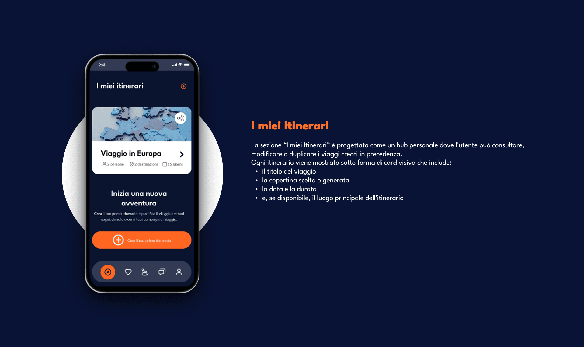 Panoramica del progetto Travel App Panoramica del progetto Travel App