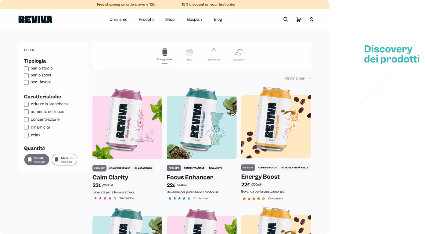 Discovery del progetto REVIVA