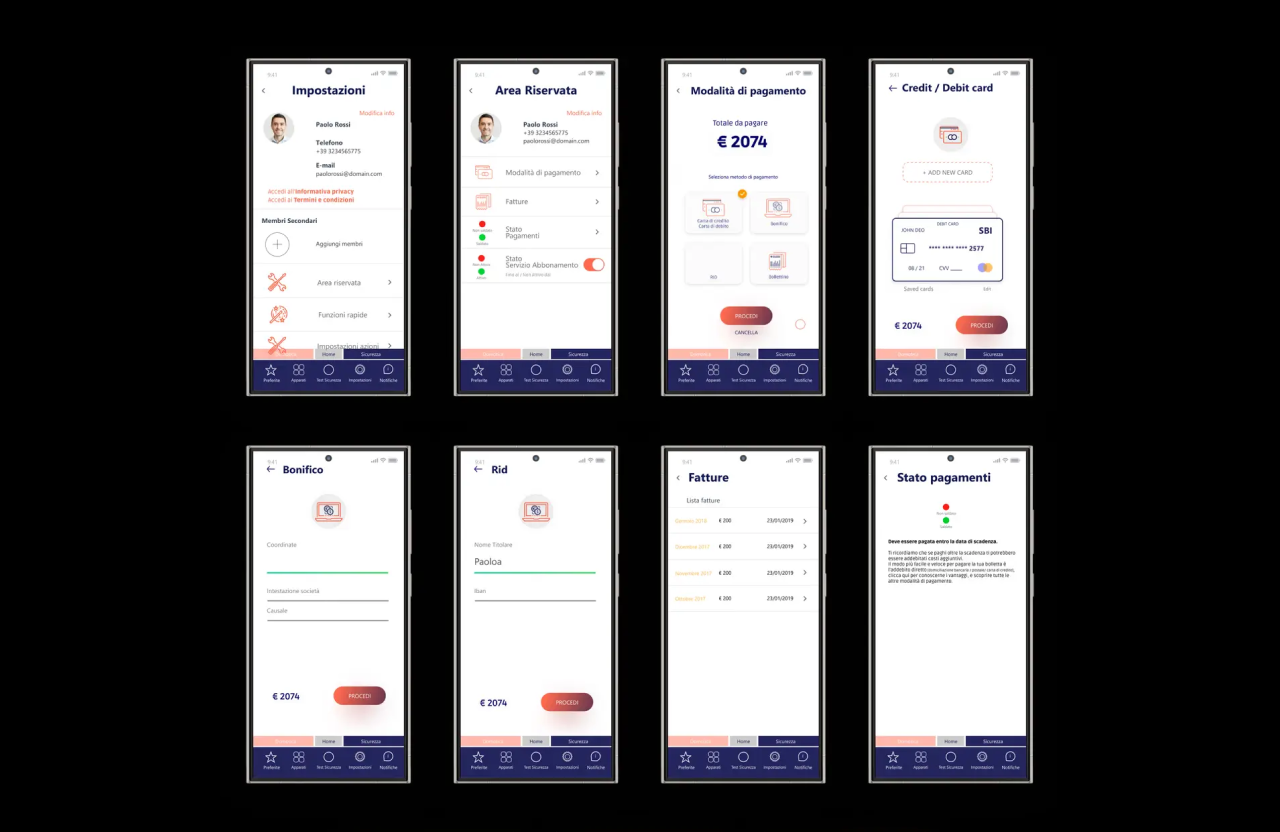 Visionet App - Notifiche e allarmi
