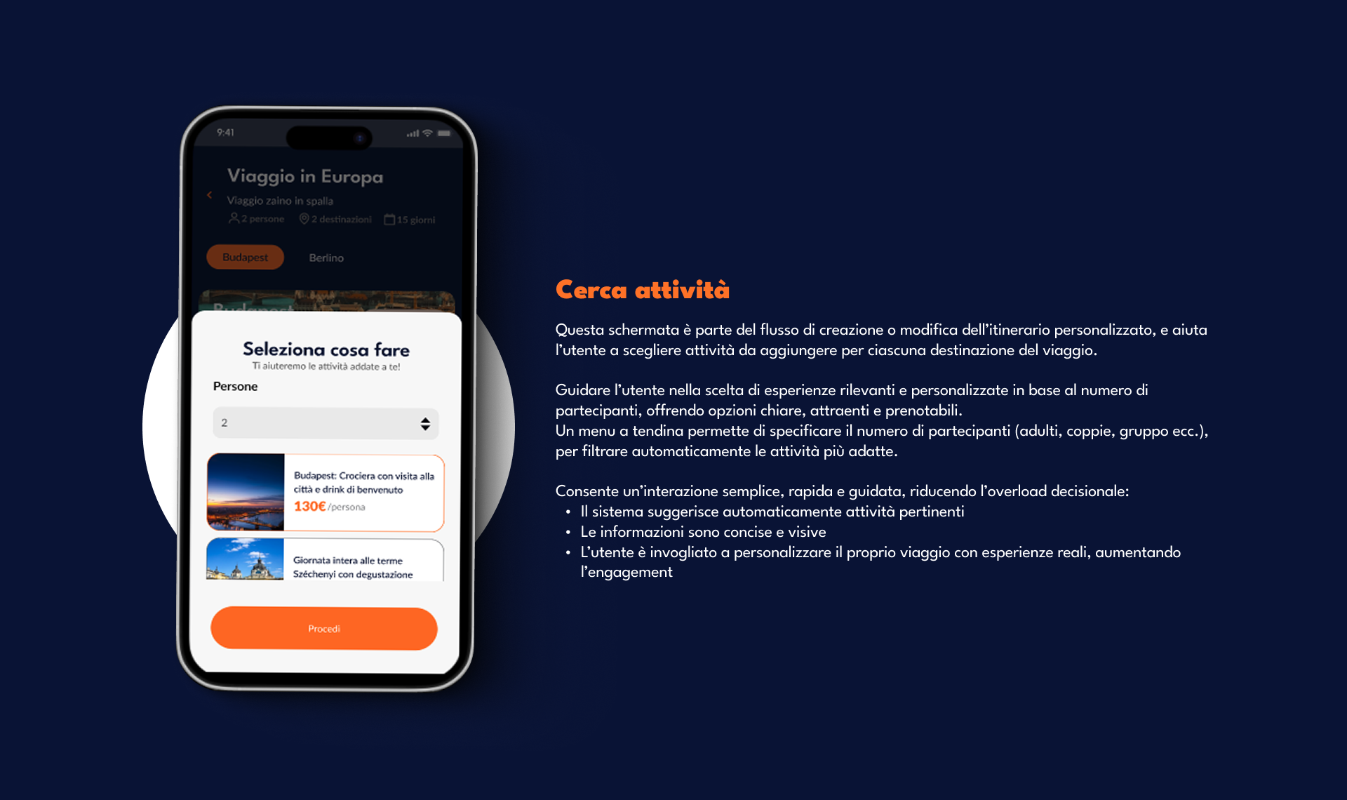 Panoramica del progetto Travel App