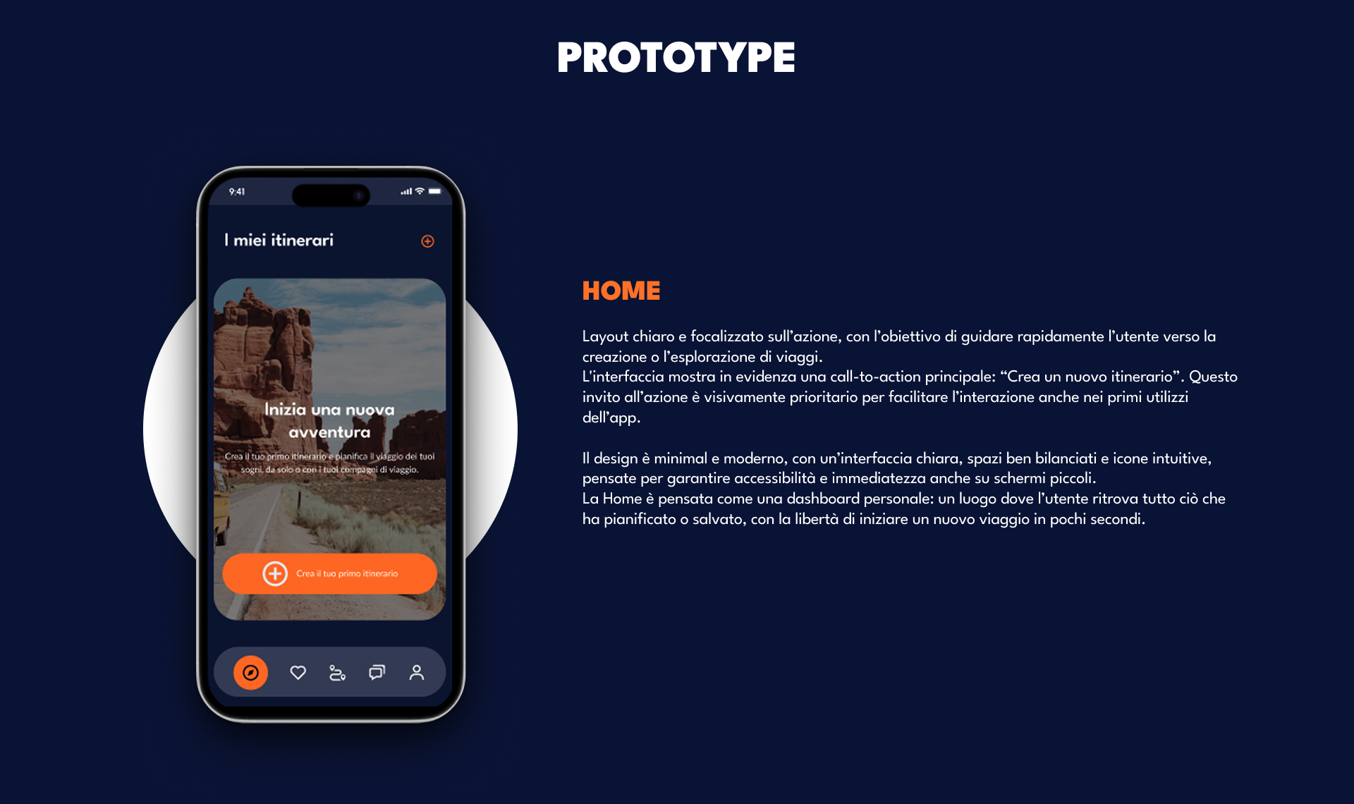Panoramica del progetto Travel App